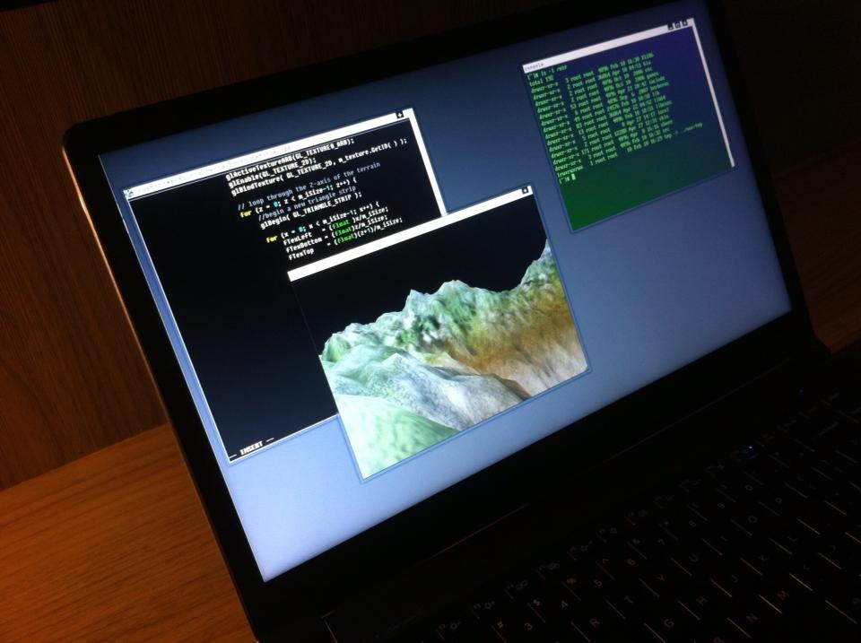 opengl terrain