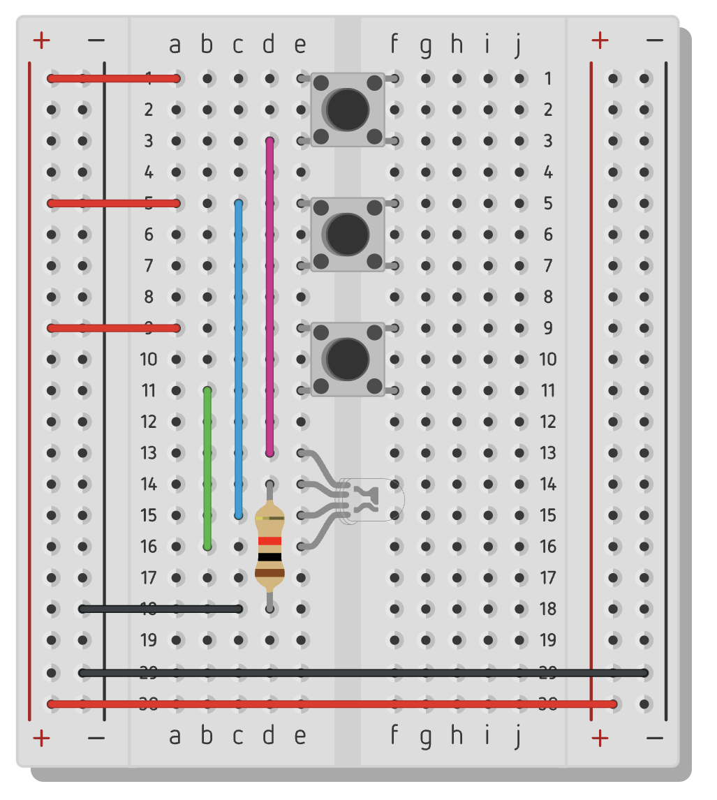 electronics breadboard